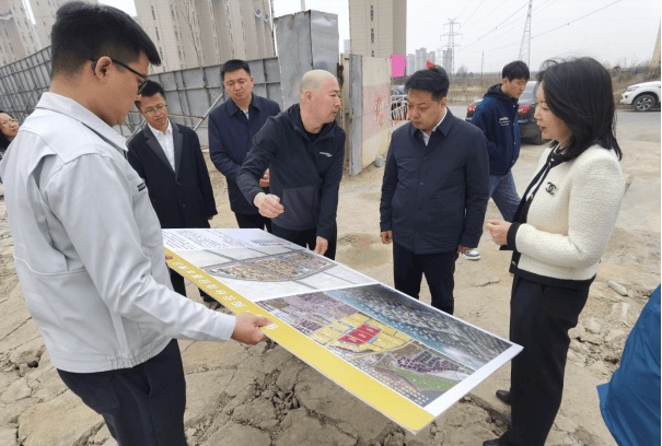 绿园区政府主要领导调研重点项目建设工作(图1)