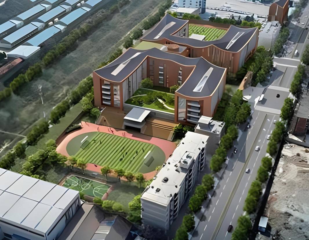 重磅利好 2024区政府重点工程项目福利东路学校本月已开工(图3)
